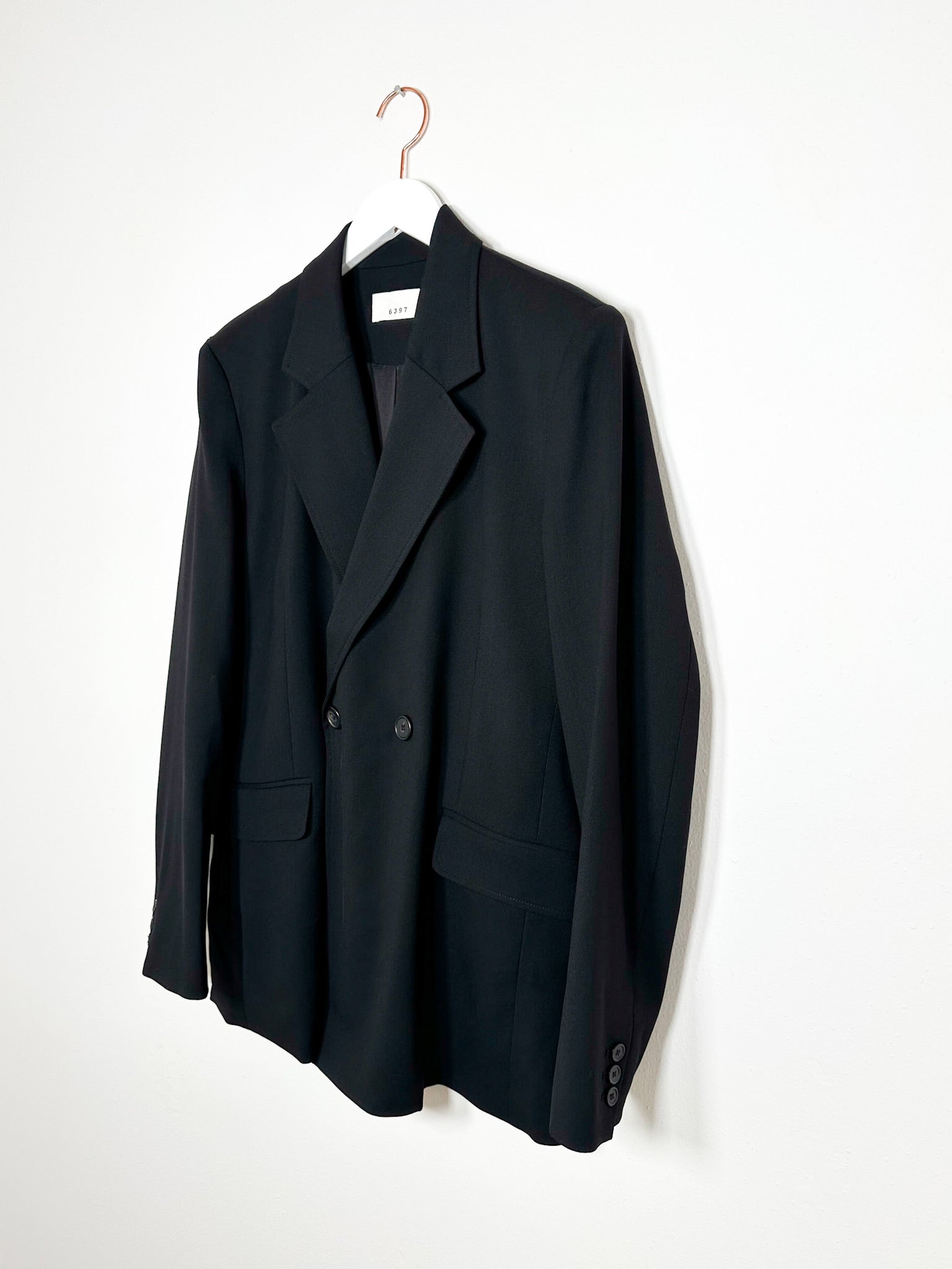 6397 - Men's DB Blazer - Black – Piermarini